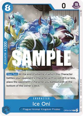 Ice Oni artwork
