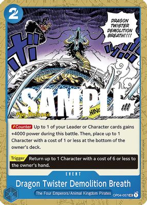 Dragon Twister Demolition Breath