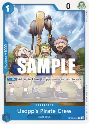 Usopp's Pirate Crew artwork