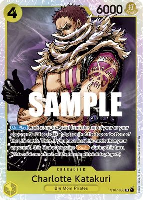 Charlotte Katakuri ST07-003 Standard One Piece card