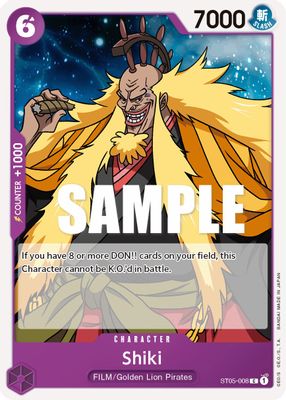 Shiki ST05-008 Standard One Piece card