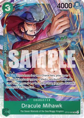 Dracule Mihawk artwork