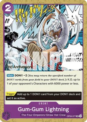 Gum-Gum Lightning artwork