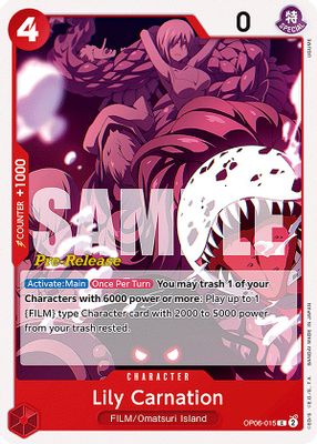 Lily Carnation artwork