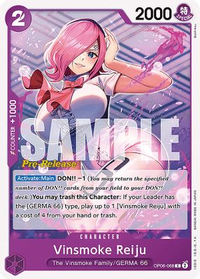 Vinsmoke Reiju artwork