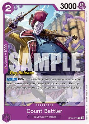 Count Battler artwork