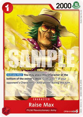 Raise Max artwork