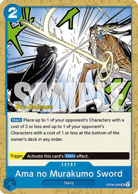 Ama no Murakumo Sword artwork