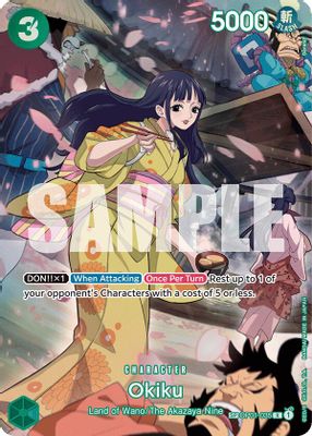Okiku OP01-035 Standard One Piece card