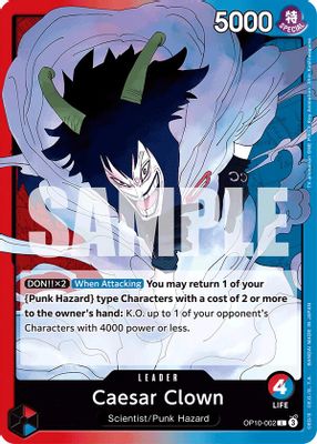 Caesar Clown OP10-002 Standard One Piece card