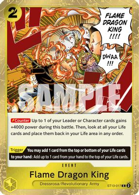 Flame Dragon King artwork