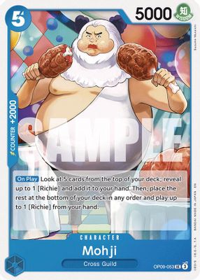 Mohji OP09-053 Standard One Piece card