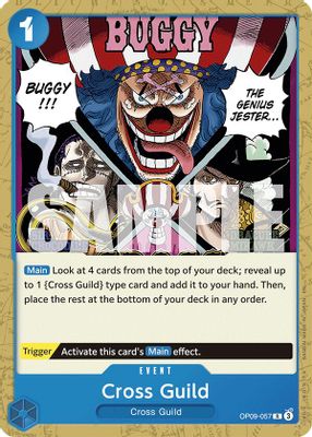 Cross Guild OP09-057 Standard One Piece card