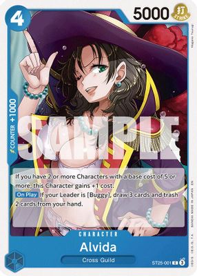 Alvida ST25-001 Standard One Piece card