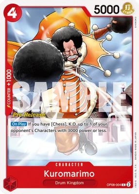 Kuromarimo OP08-004 Standard One Piece card