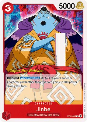 Jinbe ST01-005 Standard One Piece card