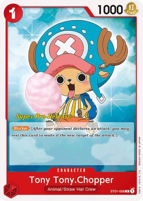 Tony Tony.Chopper ST01-006 Standard One Piece card