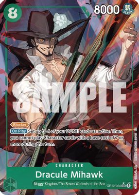 Dracule Mihawk artwork