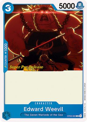 Edward Weevil ST03-002 Standard One Piece card