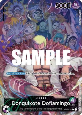 Donquixote Doflamingo artwork