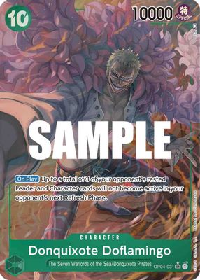 Donquixote Doflamingo artwork