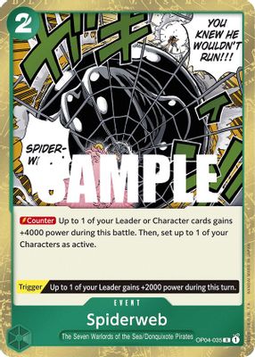 Spiderweb artwork