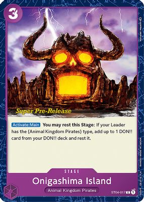 Onigashima Island artwork