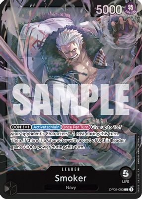 Smoker OP02-093 Standard One Piece card