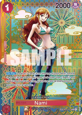 Nami OP01-016 Standard One Piece card