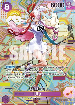 Uta OP02-120 Standard One Piece card