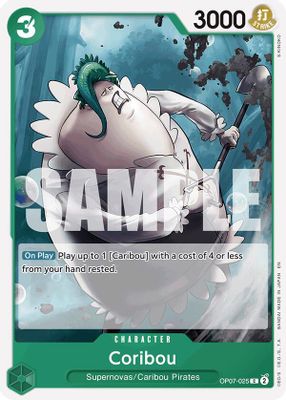Coribou OP07-025 Standard One Piece card