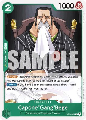 Capone"Gang"Bege ST24-001 Standard One Piece card