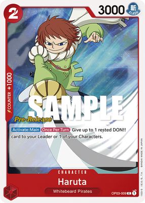 Haruta OP03-009 Standard One Piece card