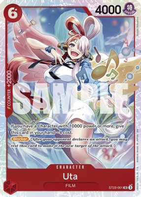 Uta ST23-001 Standard One Piece card