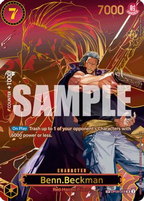 Benn.Beckman OP09-009 Standard One Piece card