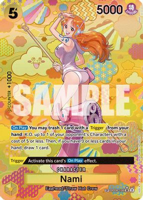 Nami OP08-106 Standard One Piece card