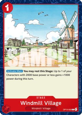 Windmill Village artwork