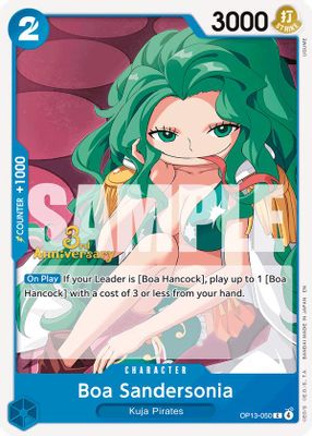 Boa Sandersonia artwork