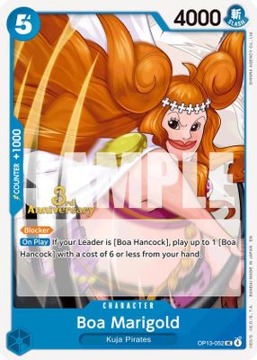Boa Marigold artwork