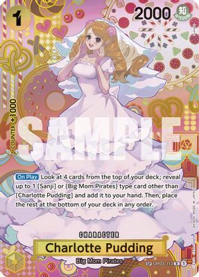 Charlotte Pudding OP03-112 Standard One Piece card