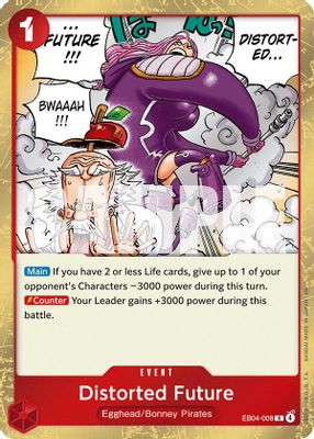 Distorted Future EB04-008 Standard One Piece card