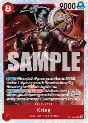 Krieg artwork