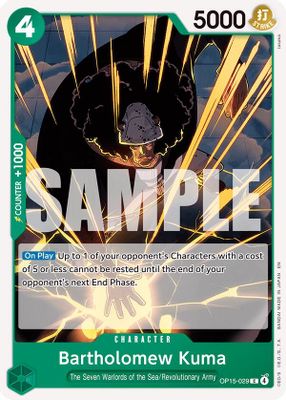 Bartholomew Kuma artwork