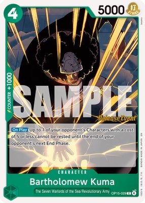 Bartholomew Kuma artwork
