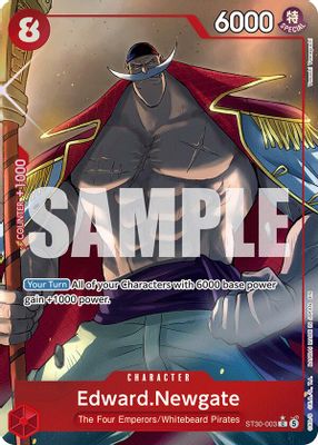 Edward.Newgate ST30-003 Full_art One Piece card