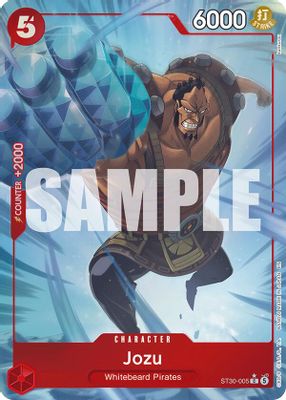 Jozu ST30-005 Full_art One Piece card