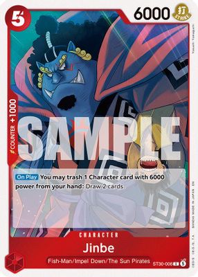 Jinbe ST30-006 Standard One Piece card