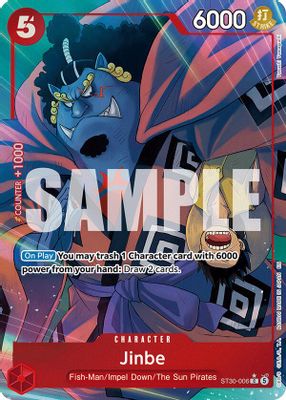 Jinbe ST30-006 Full_art One Piece card